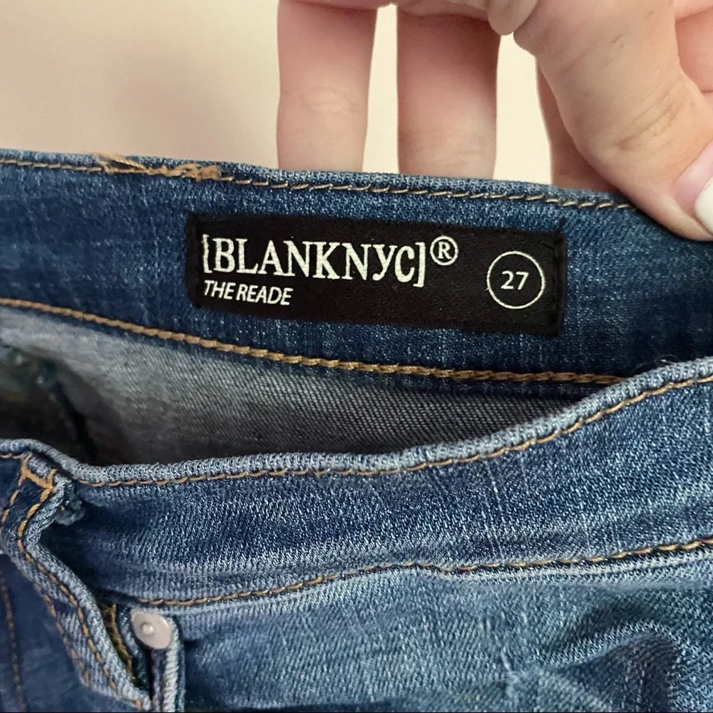 Blank NYC The Reade Classic Skinny Distress Jeans